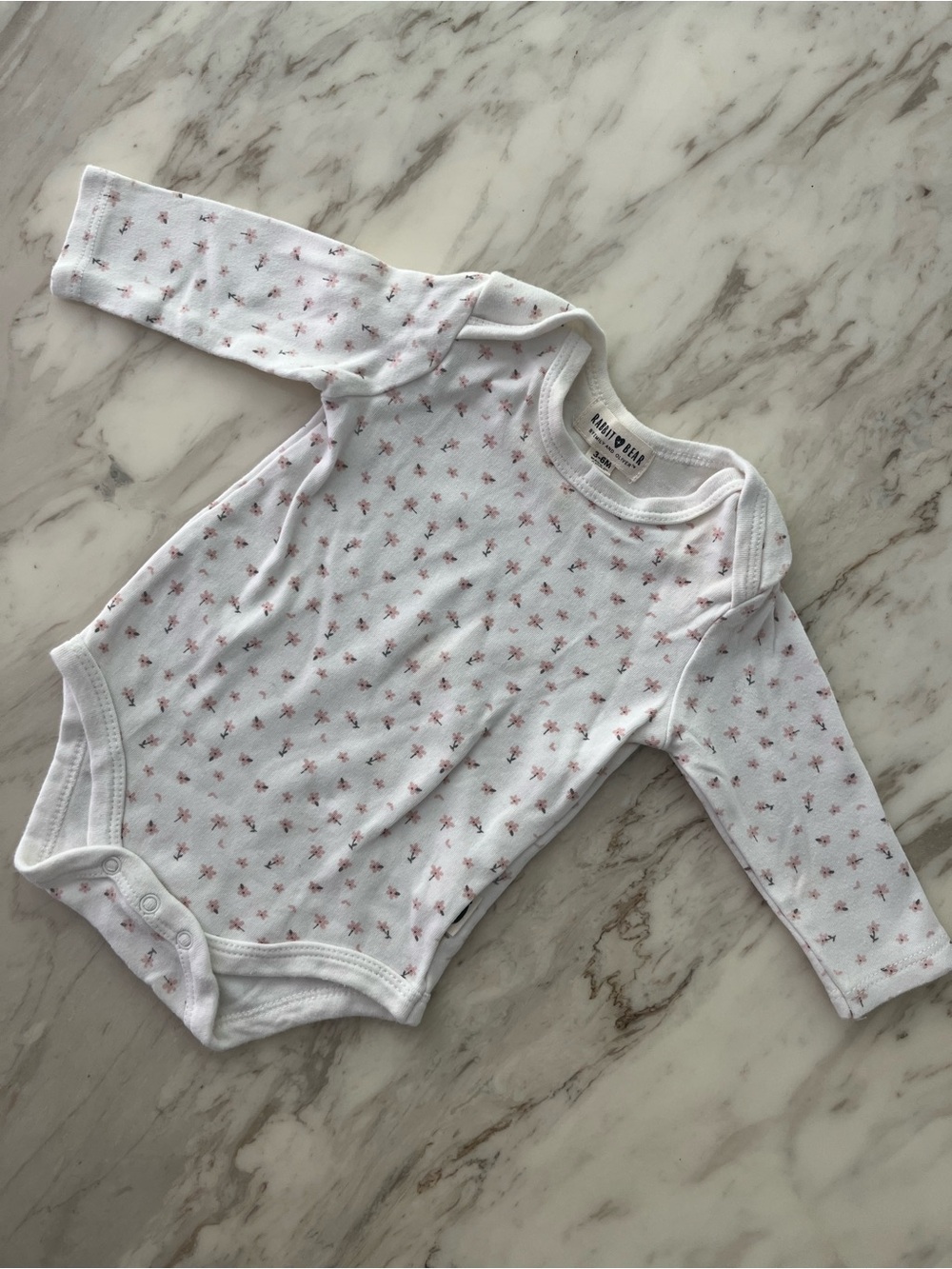 Long-Sleeve Baby One-Piece Bodysuit